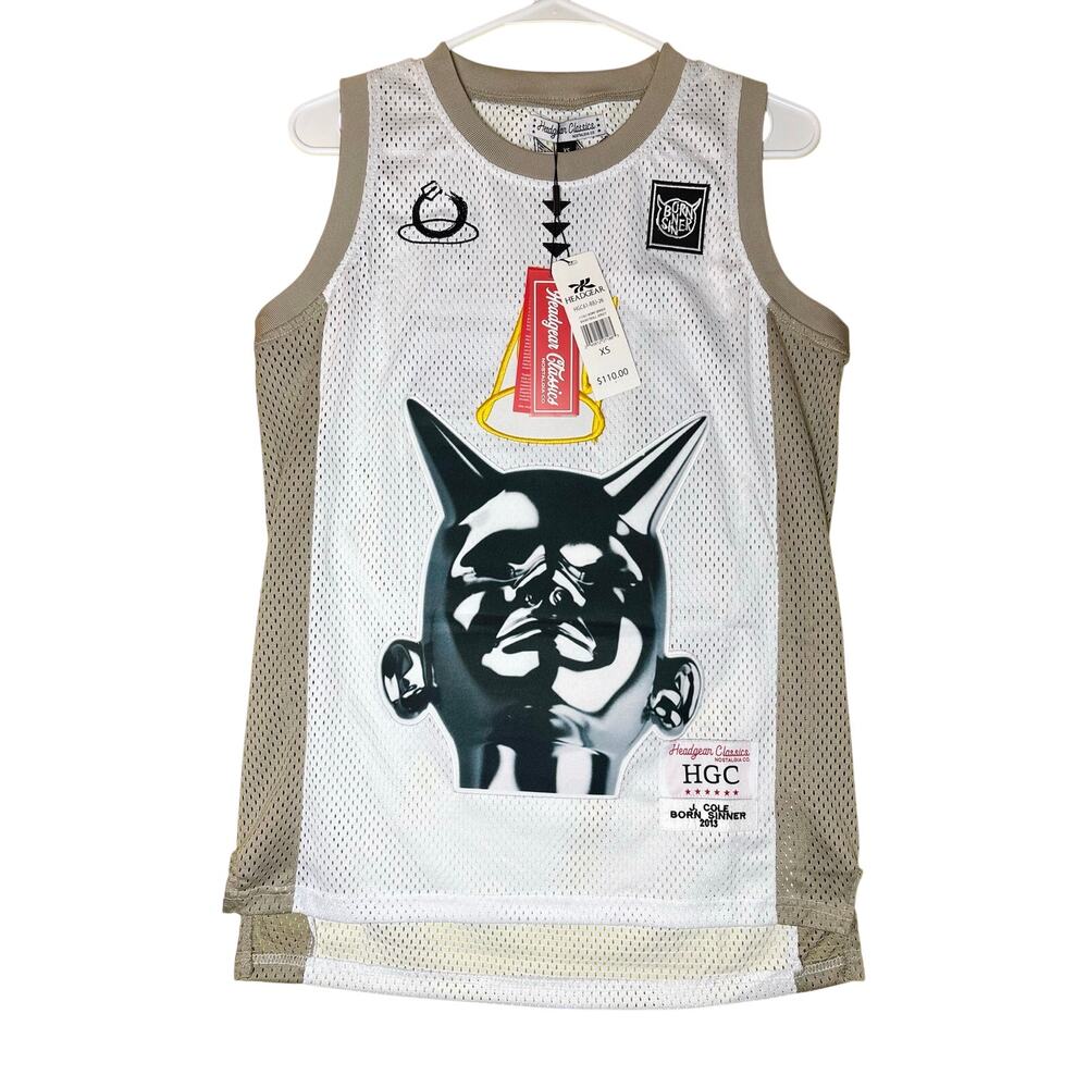 NWT - J. Cole "Born Sinner" Jersey by Headgear Classics - XS